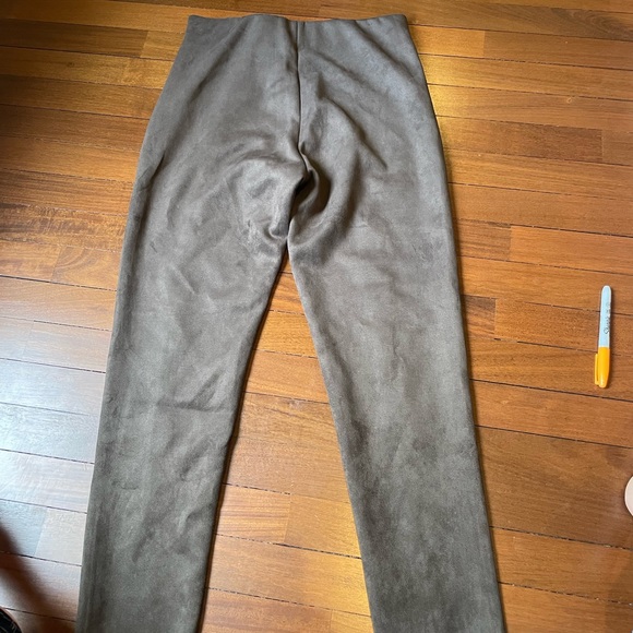 ZARA FAUX SUEDE PANT - Picture 2 of 8